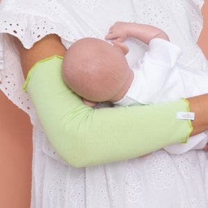 Manseta Teodor – pentru alaptare si ingrijire bebelusi bumbac periat <br/> set 2 buc Spring